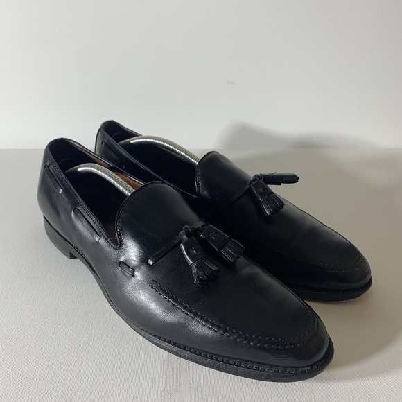 Allen Edmonds Black Leather Loafers - Picture 1 of 12
